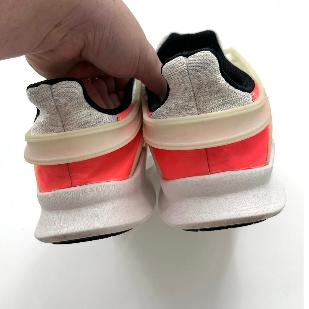 Adidas EQT Support ADV Crystal White / Turbo Sneakers Ortholite Women's Size 7 - Picture 5 of 10